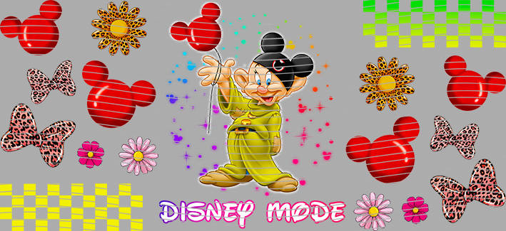 16oz Disney style-D-2498